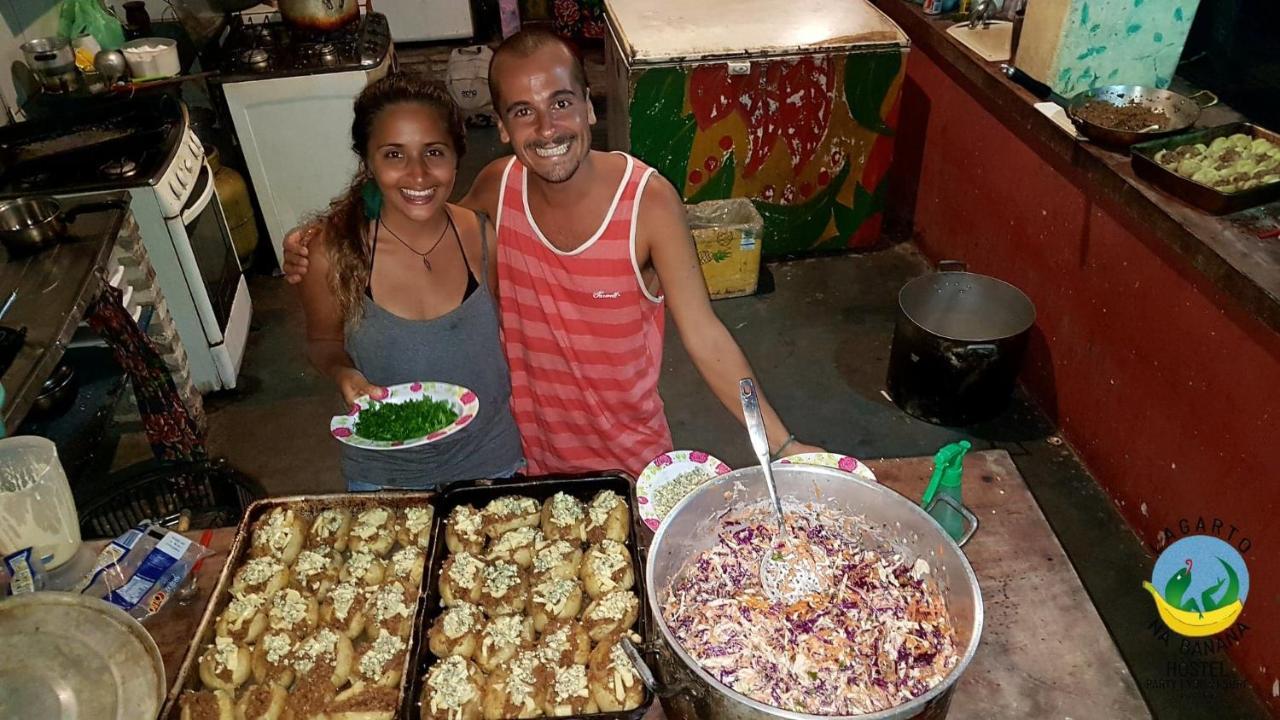 Lagarto Na Banana Hostel Praia de Pipa Esterno foto